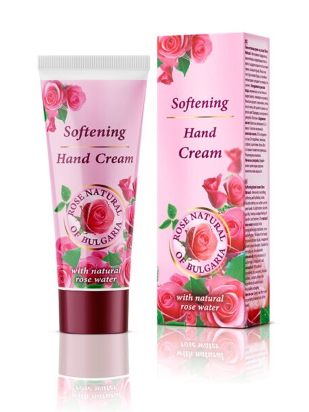 Rose Natural of Bulgaria Softening Hand Cream with Rose Water